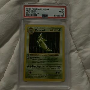1st Edition PSA 9 Metapod